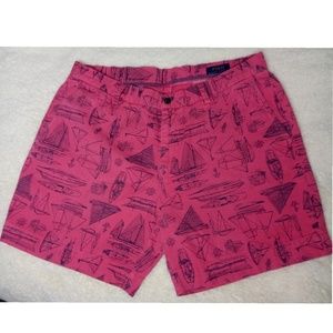 Pink Polo Shorts